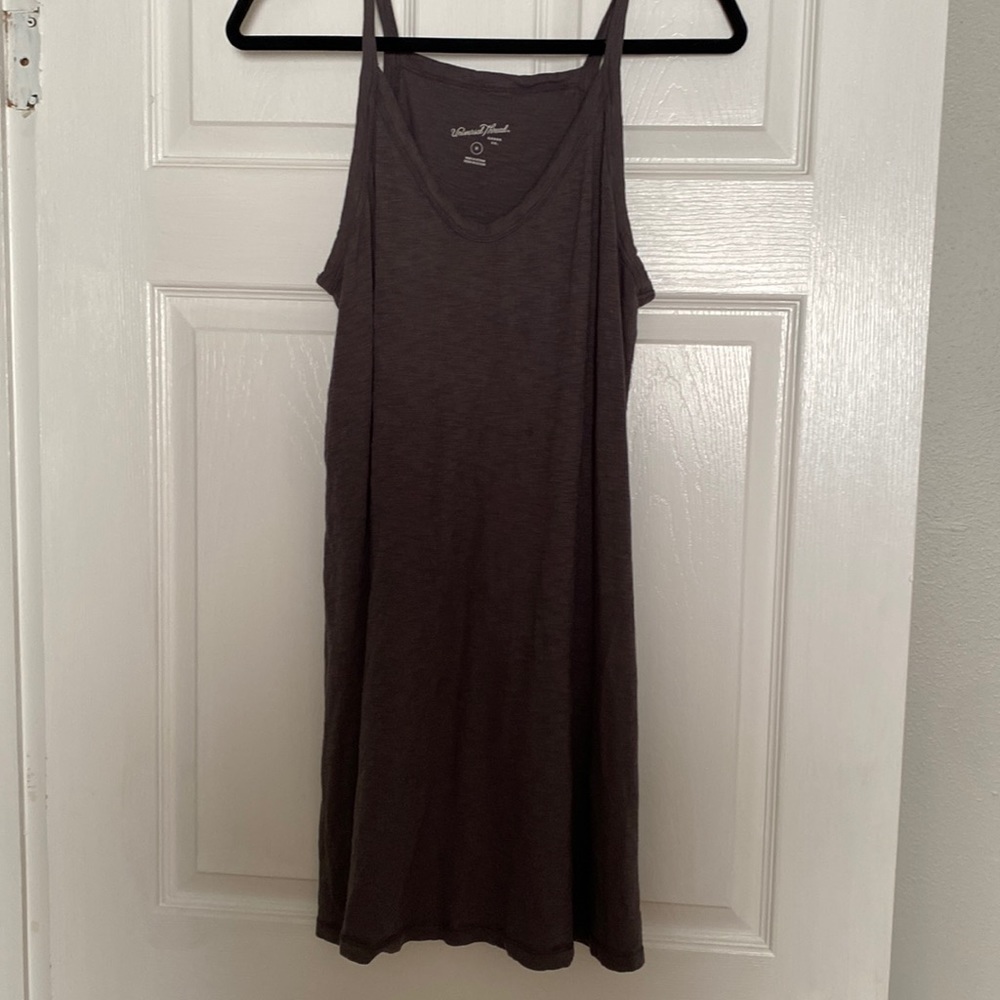 Grey cloth dress